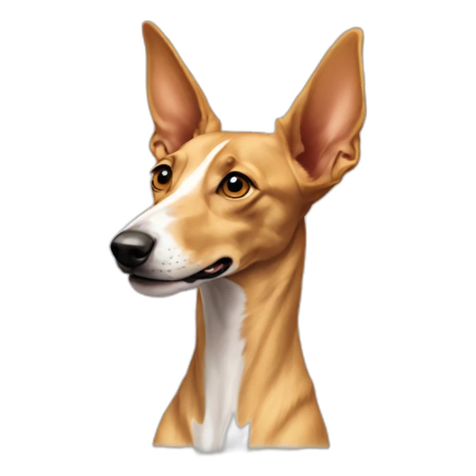 podenco calvo sticker