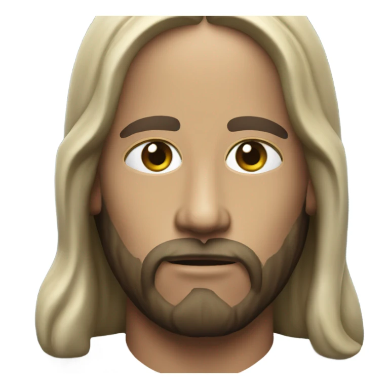 Jesus baseball sticker