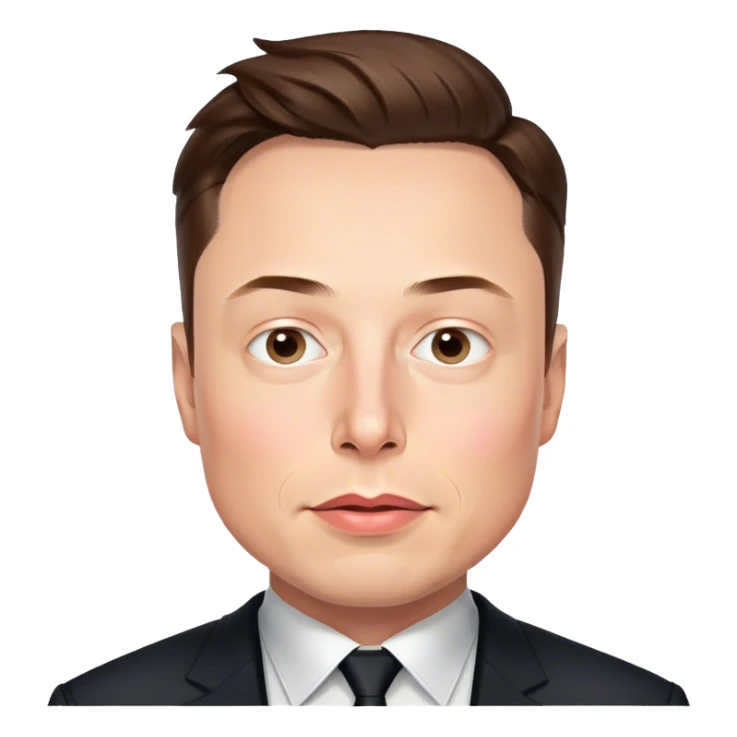 Elon Mush sticker
