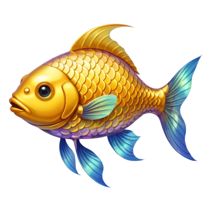 golden Fish sticker