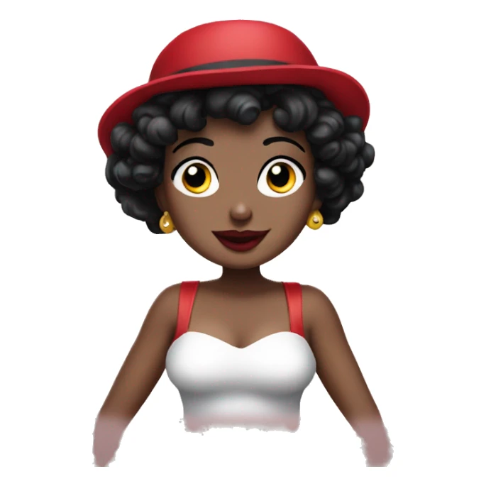 Betty boop sticker
