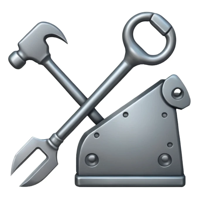 iron tools sticker
