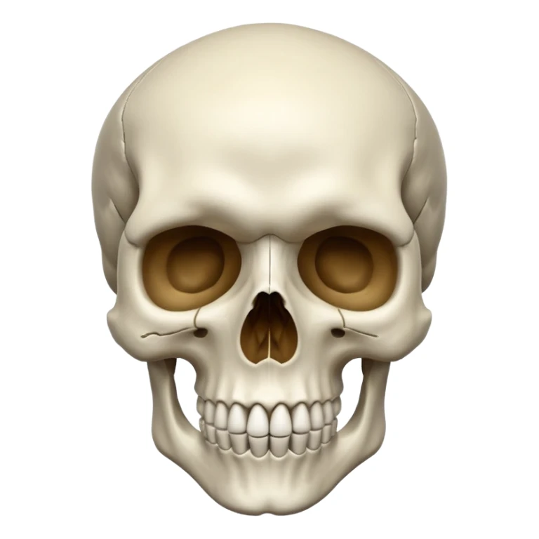 Skull sticker