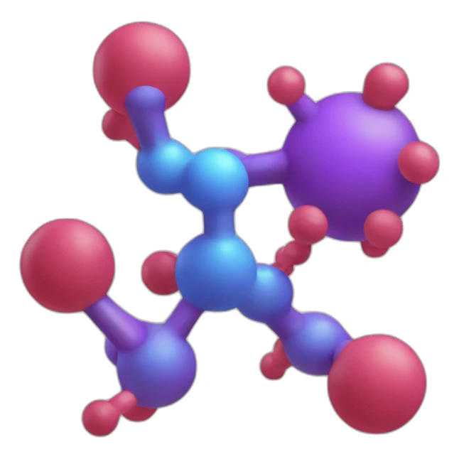 molecules sticker