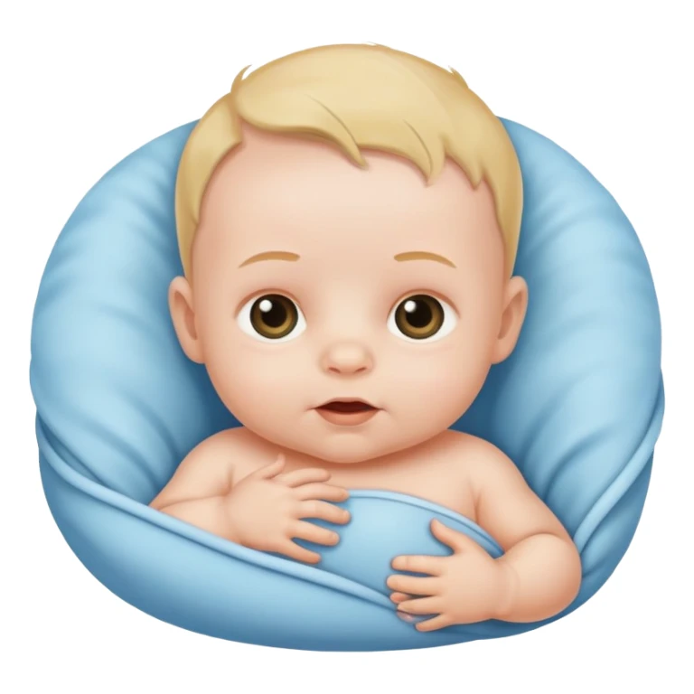 Baby boy new born sticker