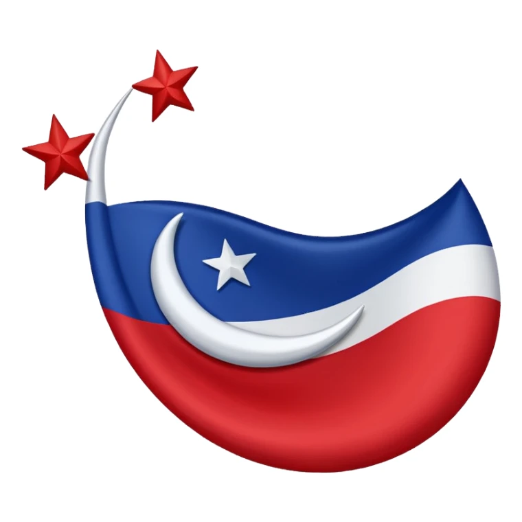  IrakTürkmen flag mi sticker