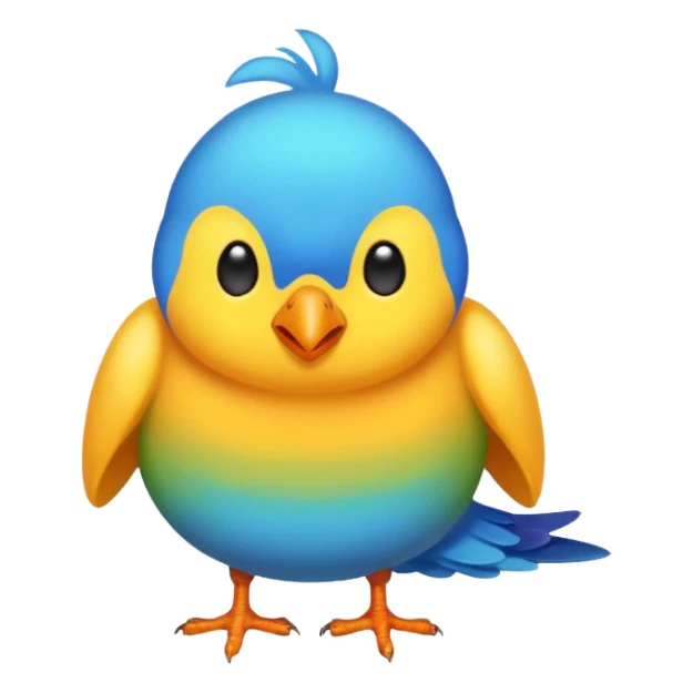 Oiseau qui fais caca sur les gens  sticker