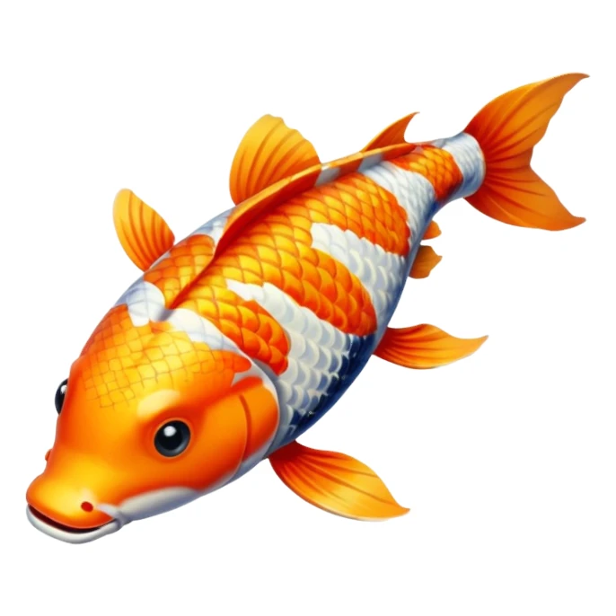 Pimp koi fish  sticker