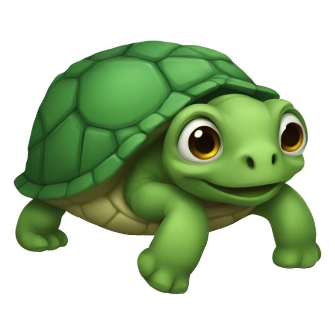 Human that looks like a turtle sticker