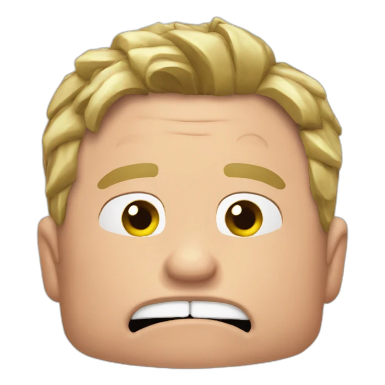 Eddie Howe biting nails sticker