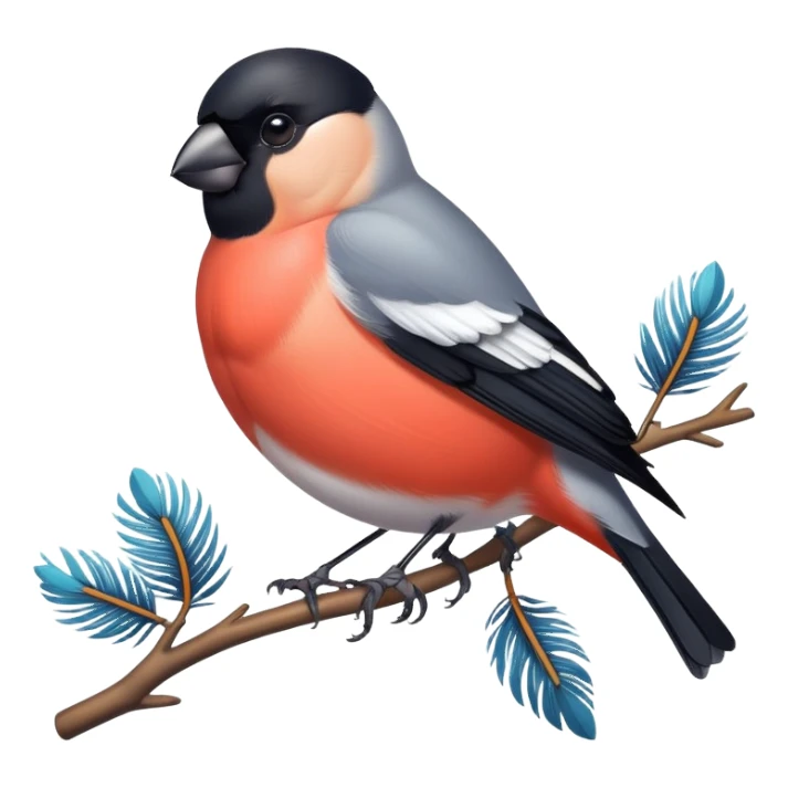 Bullfinch  sticker