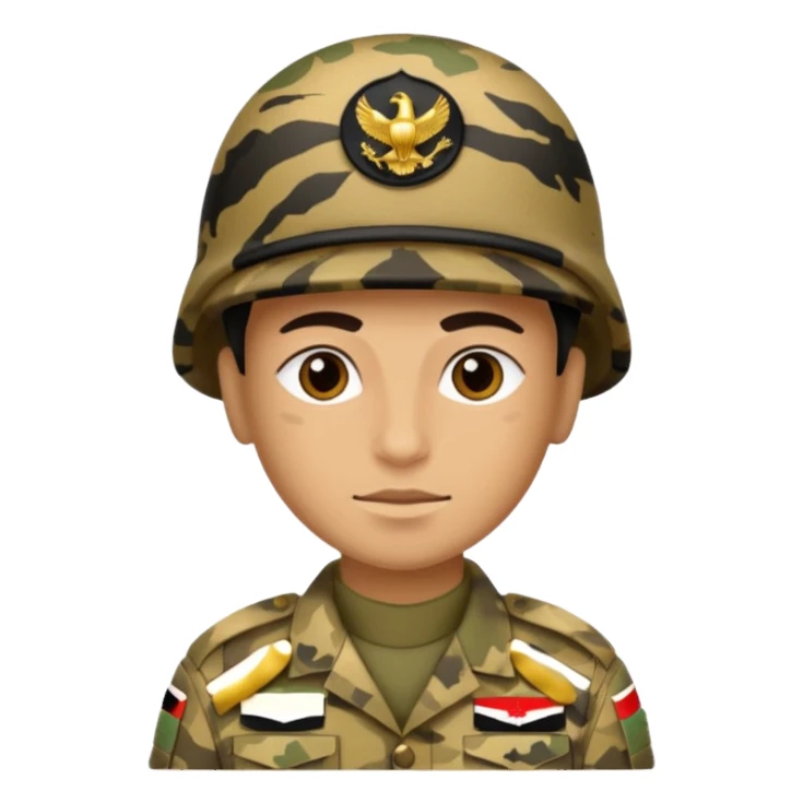 Iraqi military sticker