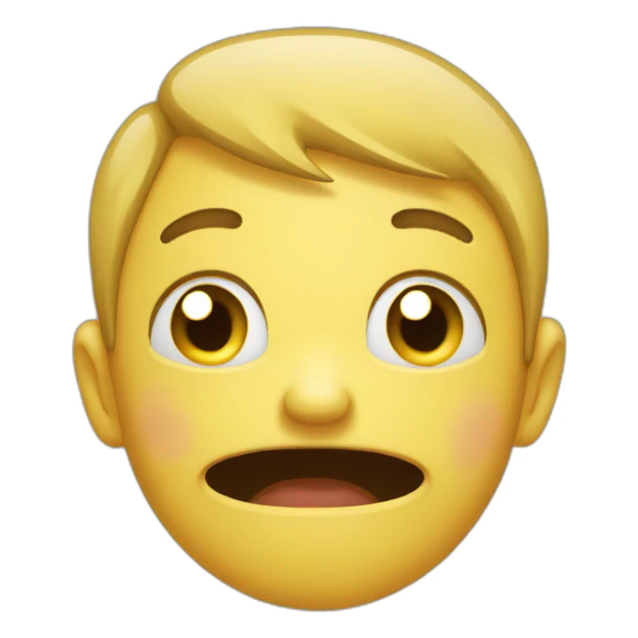 crying of laughin sticker