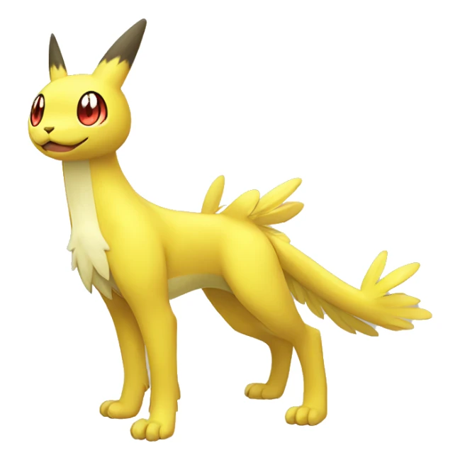 pokémon Fakemon shiny full body sticker