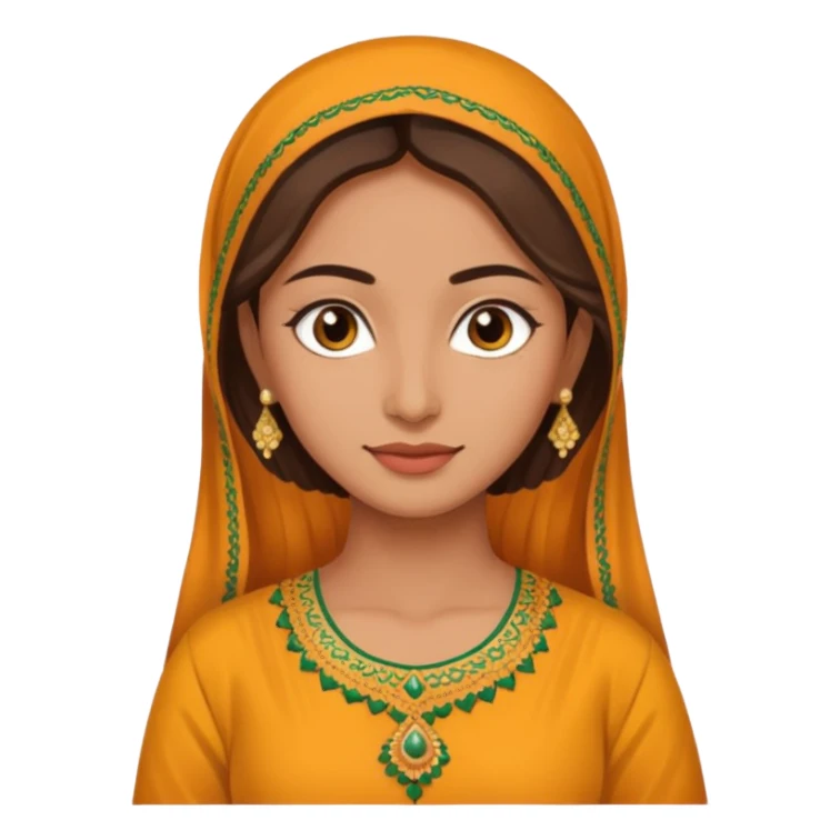 Salwar kameez sticker