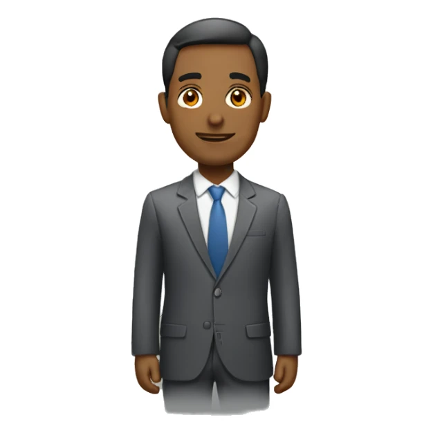 Office worker sticker