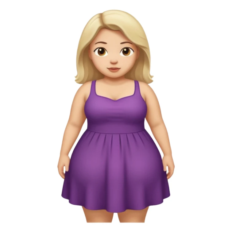 Girl with fat ass sticker