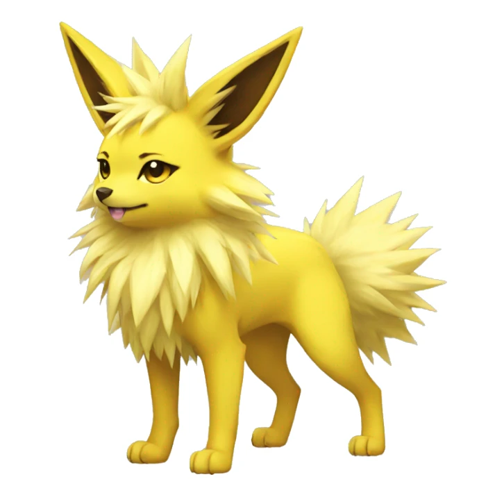 Jolteon full body sticker