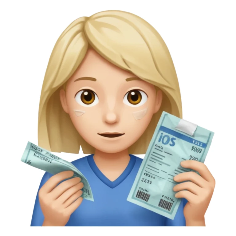 agora um cliente segurando um cupom fiscal sticker