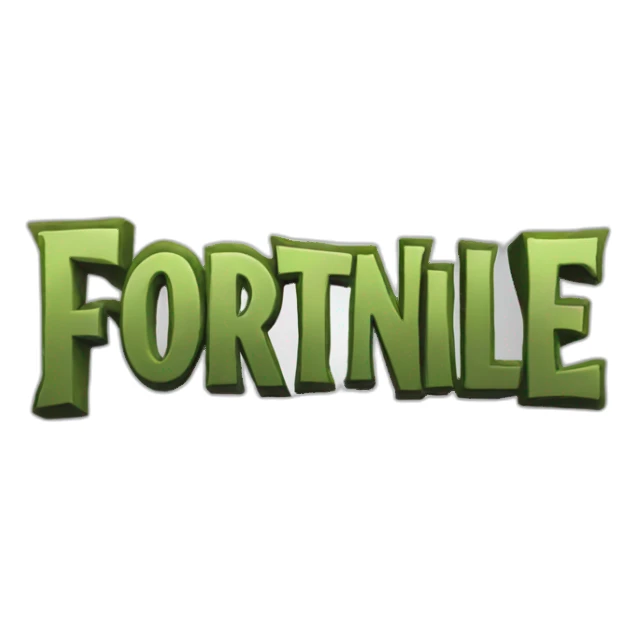 Fortnite logo sticker