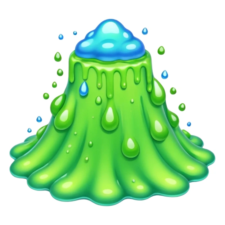 crushed slime sticker