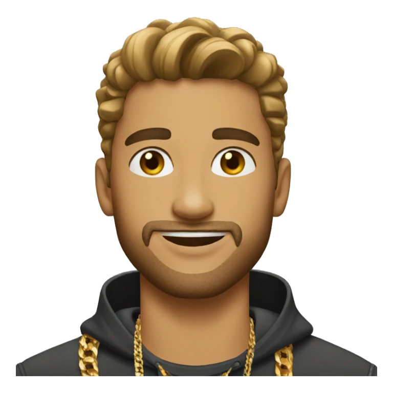 "cool guy selfie with jewelry" sticker