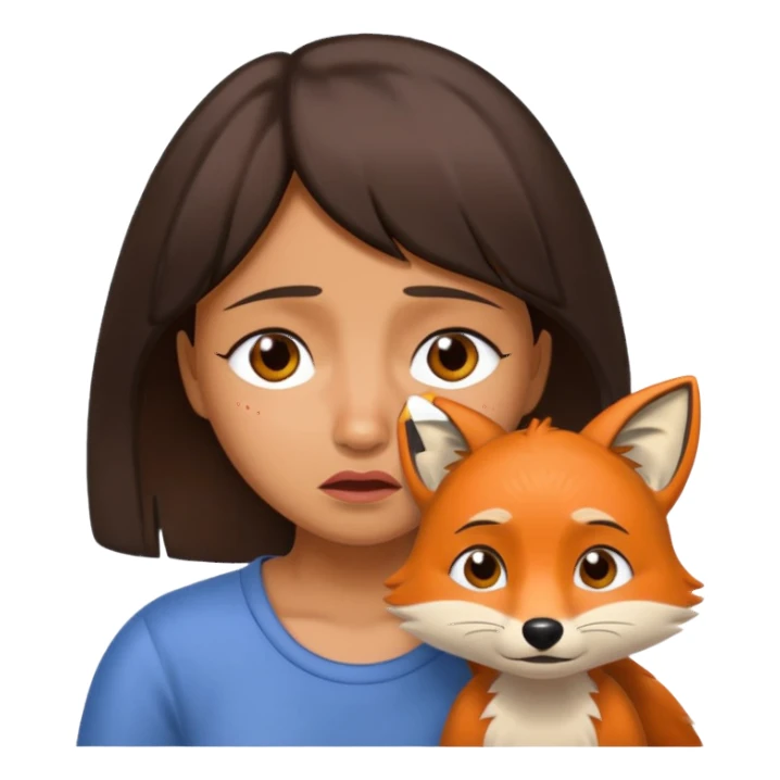 Make Dora and Swiper the fox crying sticker