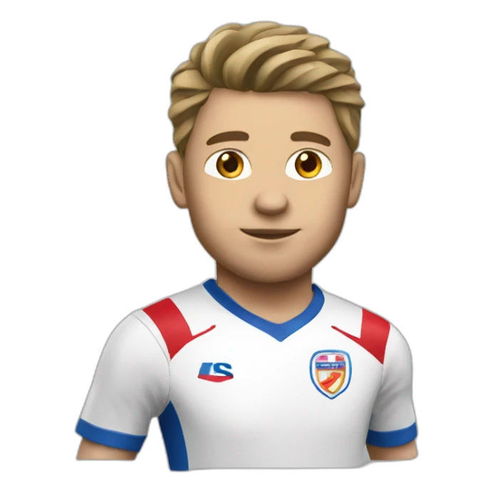 hamburg soccer player defender sticker