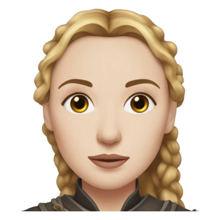 jodie comer medieval sticker