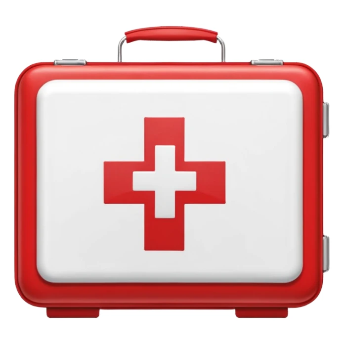 First Aid for hiking sticker