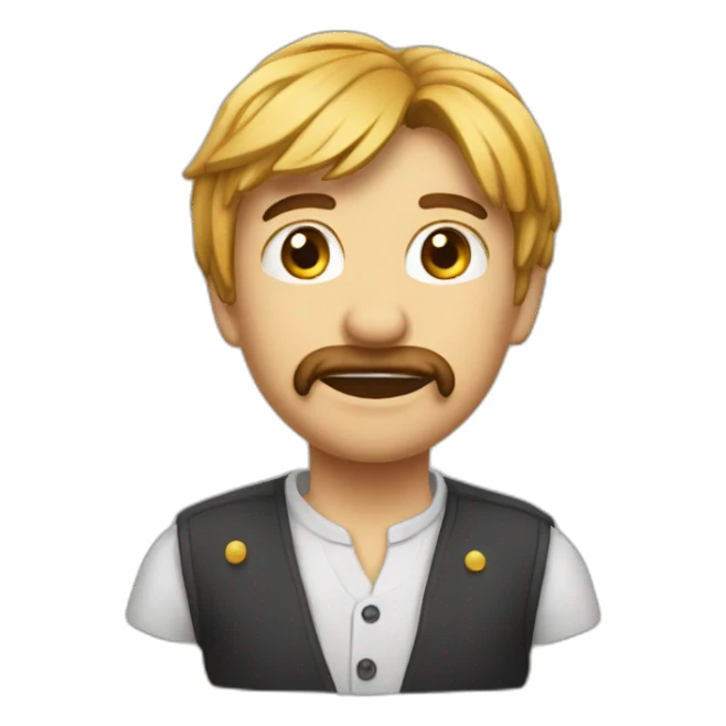 mici cu mustar sticker