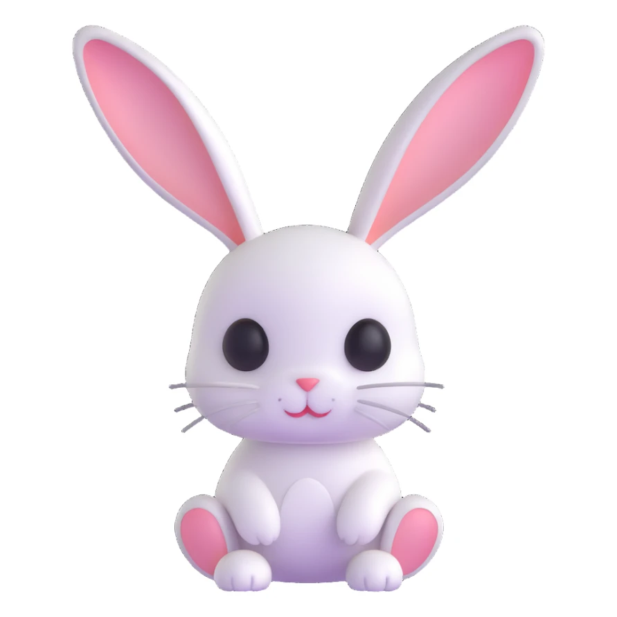 cute bunny sticker