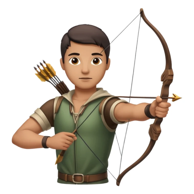archer man sticker