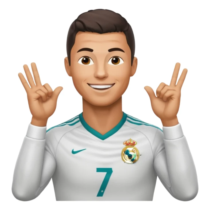 Cristiano Ronaldo Siuuuu sticker