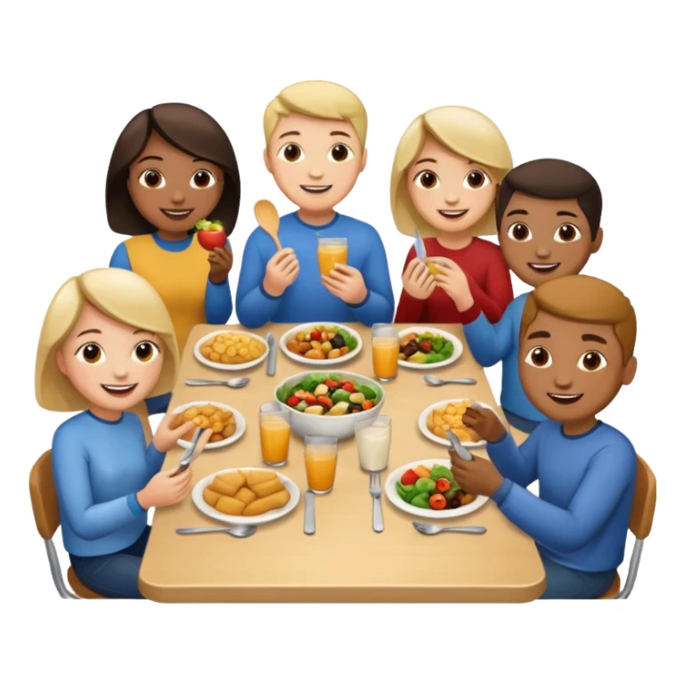 enthisuastic lunchers  sticker