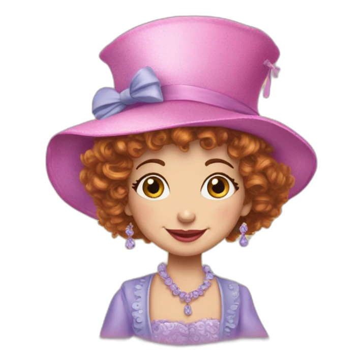 fancy nancy clancy dinsey junior sticker