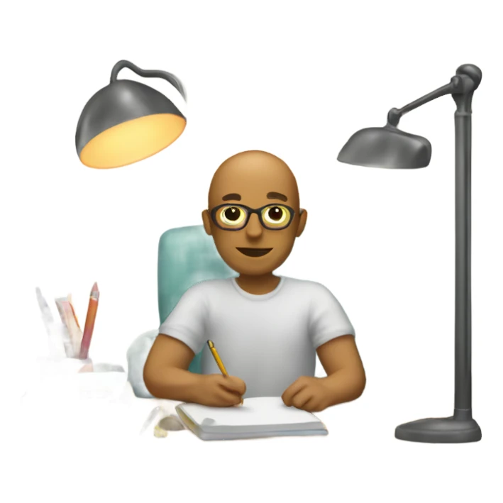 workspace for my journal sticker