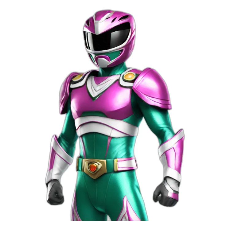 holo Power ranger full body sticker