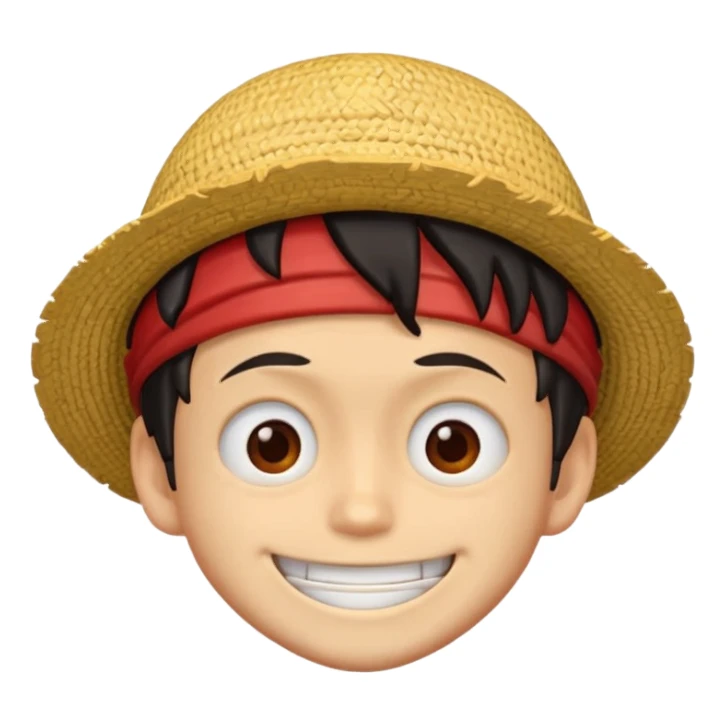 Create luffy emojis sticker