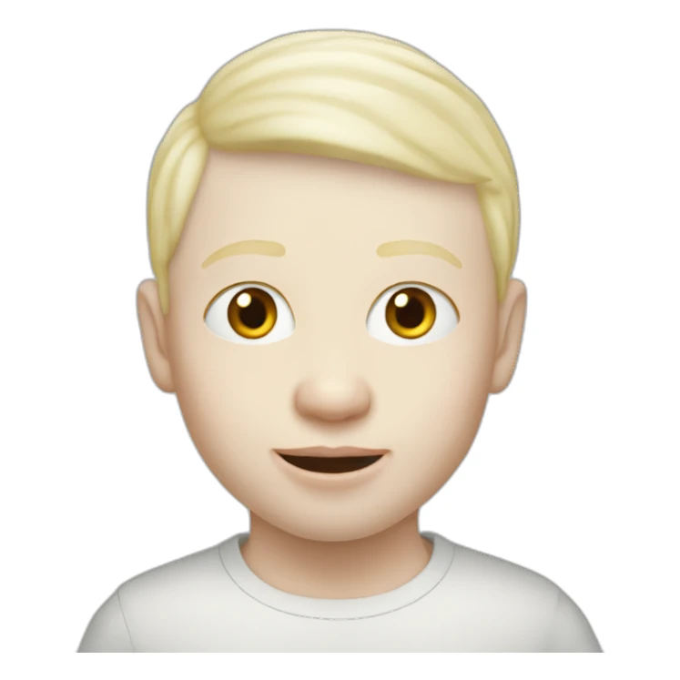 Un albinos français sticker