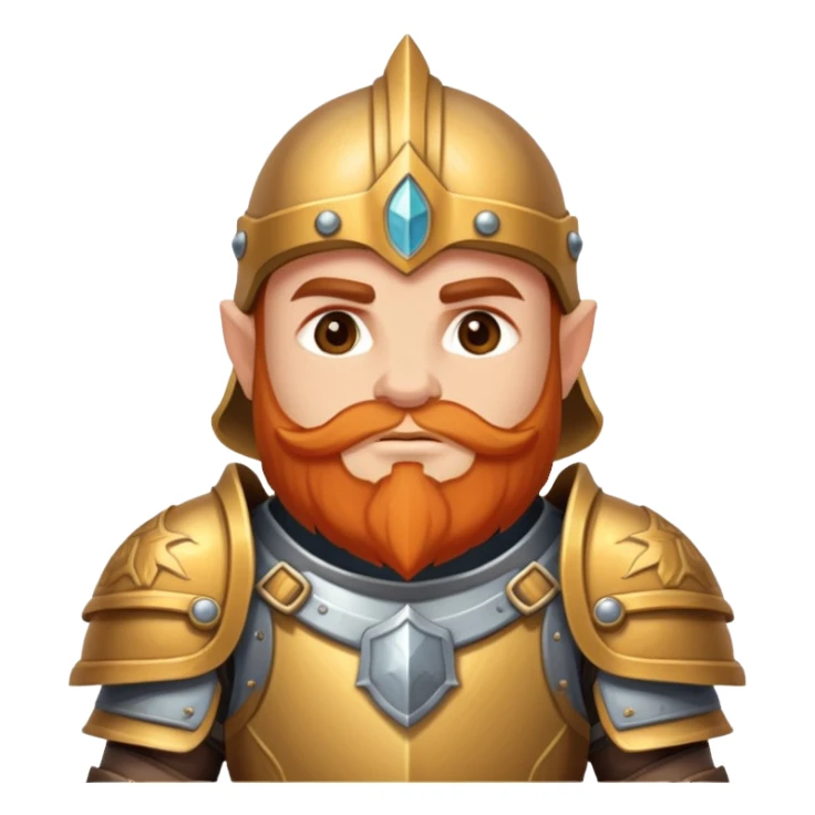dwarf paladin sticker