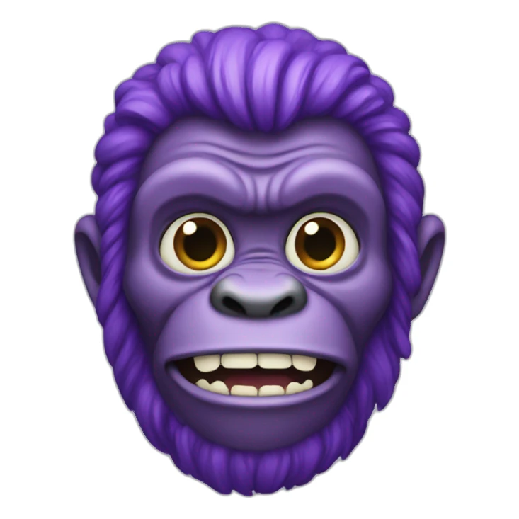 purple ape sticker