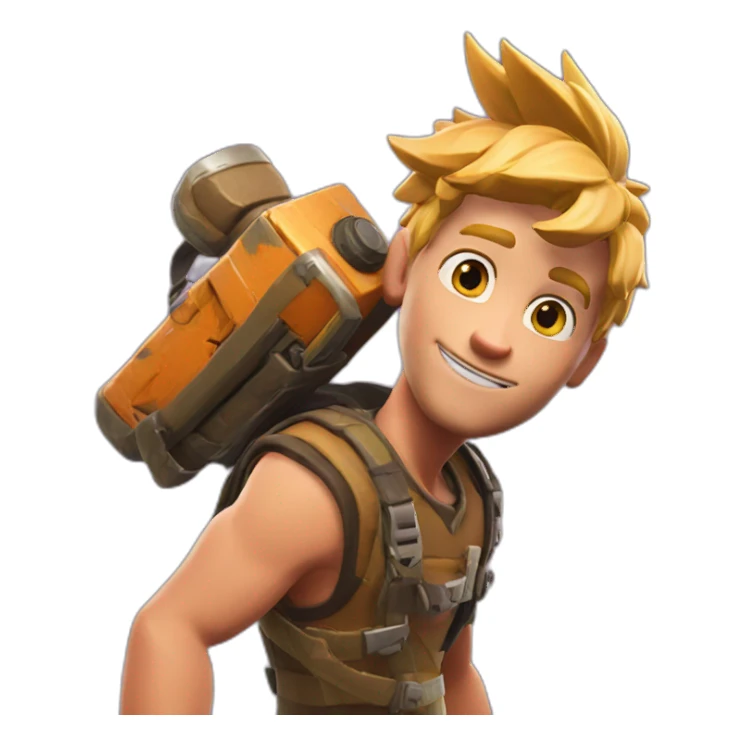 Jonesy from Fortnite sticker