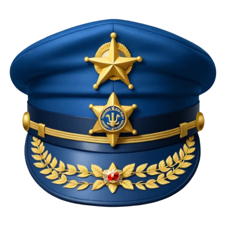 American legion service cap sticker