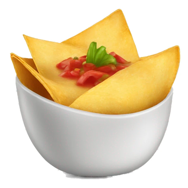 tortilla chip and salsa sticker