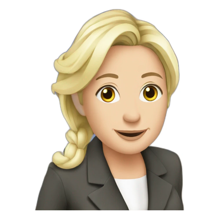 Le pen sticker