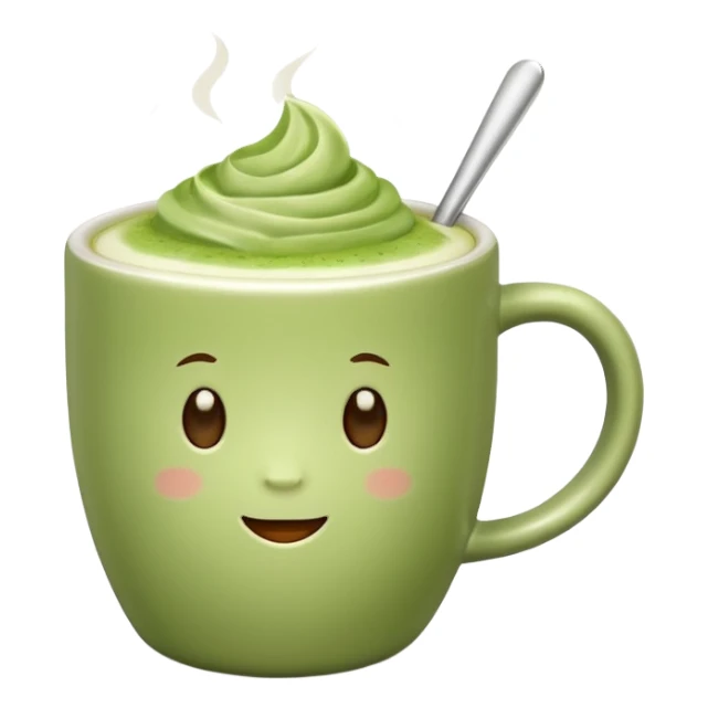 matcha latte sticker