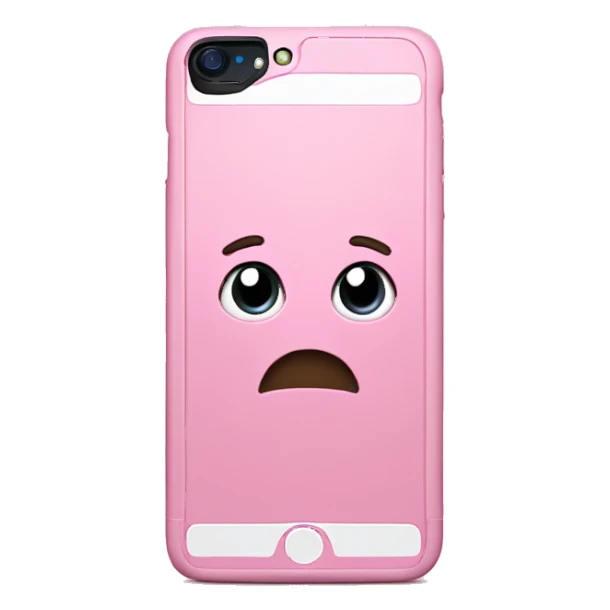 Pink iPhone 15 plus sticker