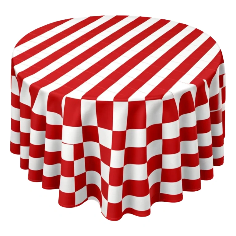 checkered tablecloth  sticker
