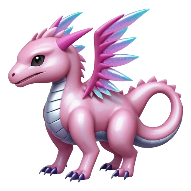 glitter pokemon palkia sticker